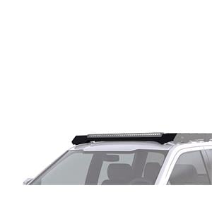 Roof Bar Accessories, Ford F 150 Crew Cab (2015 2020) Slimsport Rack 40in Light Bar Wind Fairing, Front Runner