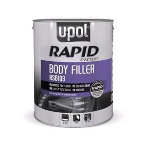 Body Repair and Preparation, U POL RAPID Body Filler   Grey   1.1 Litre, U POL