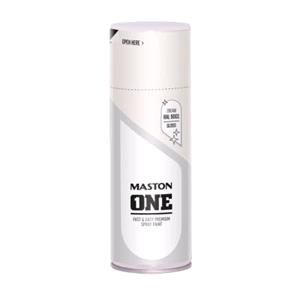 Paints, Maston Spraypaint ONE   Gloss Cream RAL9001 400ml, MASTON