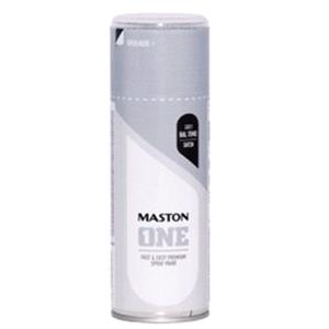 Paints, Maston One Gloss Grey 400ml   1107040 EU , MASTON