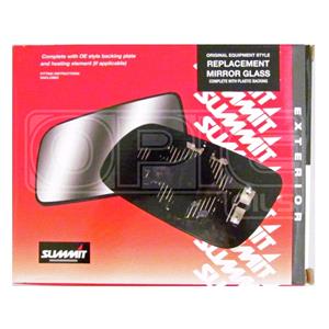 Wing Mirrors, Right Wing Mirror Glass (heated) and Holder for Renault LOGAN Estate, 2007 2013, SUMMIT