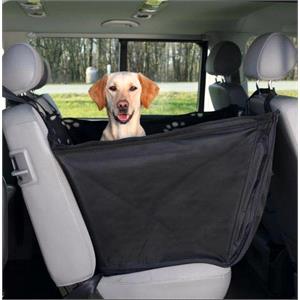Dog and Pet Travel Accessories, Dividable Dog Car Seat Protector With Side Panels In Plush Fleece, Trixie
