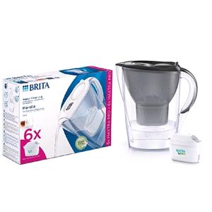 Utensils & Gadgets, BRITA Marella 2.4L Water Filter Jug with 6x MAXTRA Pro Filters   Graphite, BRITA