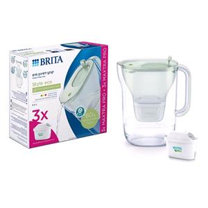 Utensils & Gadgets, BRITA Style Eco 3.6L Water Filter Jug with 3x MAXTRA Pro Filters   Powder Green, BRITA