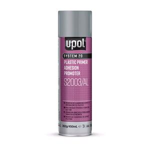 Body Repair and Preparation, U POL Plastic Primer Adhesion Promoter Aerosol   Clear   450ml, U POL