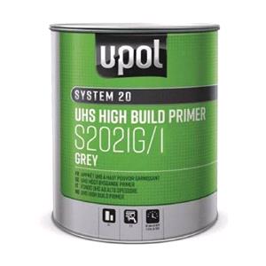 Body Repair and Preparation, U POL 2K UHS Super Cure High Build Primer 5:1   Grey   1 Litre, U POL