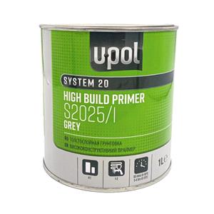 Body Repair and Preparation, U POL 2K HS High Build Primer 4:1   Grey   1 Litre, U POL