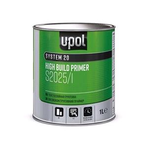 Body Repair and Preparation, U POL 2K HS High Build Primer 4:1   Black   1 Litre, U POL