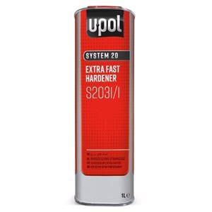 Body Repair and Preparation, U POL Extra Fast Hardener   Clear   1 Litre, U POL