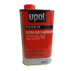 Body Repair and Preparation, U POL Extra Fast Hardener   Clear   500ml, U POL