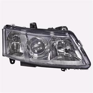 Lights, Right Headlamp (Halogen, Takes H7/H7 Bulbs, Supplied With Motor) for Saab 9 3 2003 2007, 