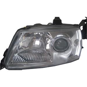 Lights, Left Headlamp (Xenon, D1S / H7 Bulbs, Supplied With Motor, Original Equipment) for Saab 9 5 Estate 2002 2005, 