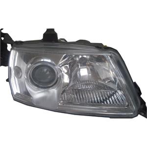 Lights, Right Headlamp (Xenon, D1S / H7 Bulbs, Supplied With Motor, Original Equipment) for Saab 9 5 Estate 2002 2005, 