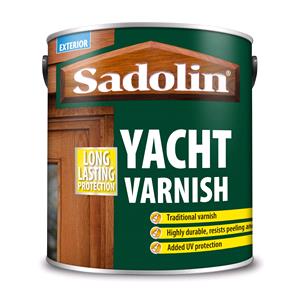 Sadolin, Sadolin Yacht Varnish Gloss CLEAR - 2.5L, Sadolin