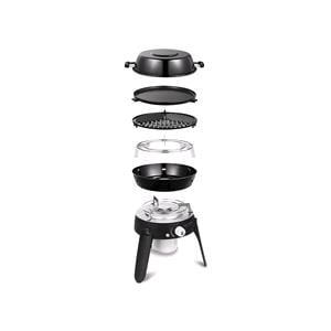 Camping Equipment, Safari Chef 30 HP/ Portable 5 Piece/ Gas Barbeque/ Camp Cooker, Front Runner