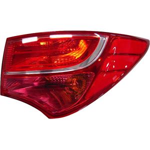 Lights, Right Rear Lamp (Outer, On Quarter Panel, Supplied Without Bulbholder) for Hyundai SANTA FÉ III 2013 on, 