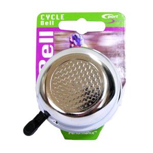 Cycling Accessories, Alloy Cycle Bell   Silver, SPORT DIRECT