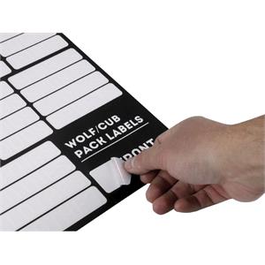 Front Runner Wolf/ Cub Pack Campsite Organizing Labels