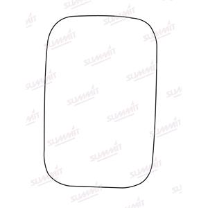 Wing Mirrors, Left / Right Stick On Wing Mirror Glass for Landrover DEFENDER Platform/Chassis, 1990 2015, SUMMIT