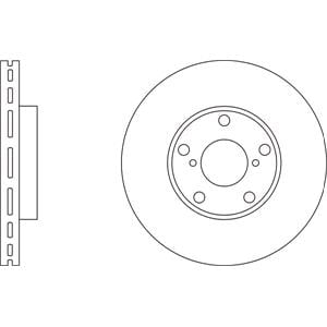 Brake Discs, BrakeFit (APEC Blue) Front Axle Brake Disc (Single), APEC