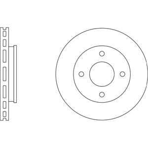 Brake Discs, APEC Brake Discs (pair) SDK6143, APEC