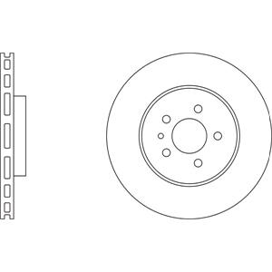 Brake Discs, BrakeFit (APEC Blue) Front Axle Brake Discs (Pair)   SDK6172, APEC