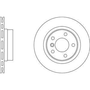 Brake Discs, BrakeFit (APEC Blue) Rear Axle Brake Disc (Single), APEC