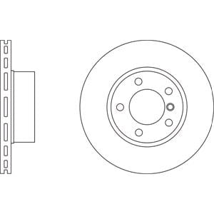 Brake Discs, BrakeFit (APEC Blue) Front Axle Brake Disc (Single), APEC