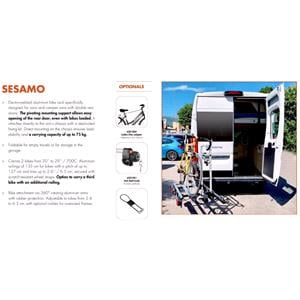 Fabbri Sesamo Bike Rack for Double Door Vans & Campers
