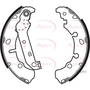 Brake Shoe Set, APEC Brake Shoes Set   SHU635, APEC