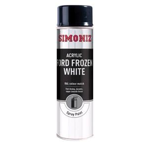 Maintenance, Simoniz Ford Van White Spray Paint   500ml, Simoniz