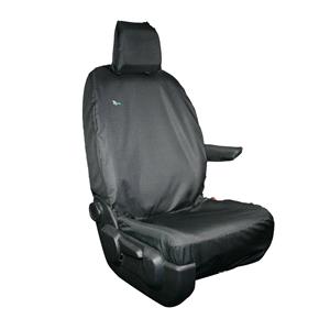 Van Seat Covers, Town & Country Single Driver Van Seat Cover For Citroen Dispatch 2016 Onwards   Black, Town & Country