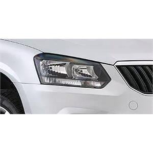 Lights, Right Headlamp (Halogen, Takes H7 / H7 Bulbs, Original Equipment) for Skoda YETI 2014 on, 