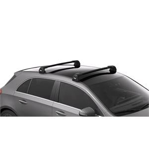 Complete THULE car roof rack system