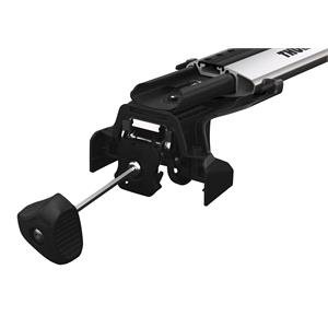 Complete THULE car roof rack system