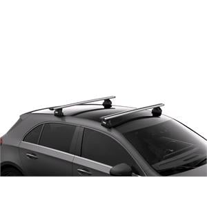 Complete THULE car roof rack system