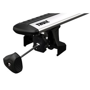 Complete THULE car roof rack system