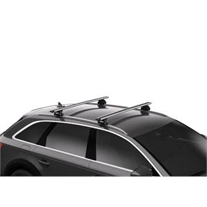 Complete THULE car roof rack system