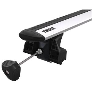 Complete THULE car roof rack system