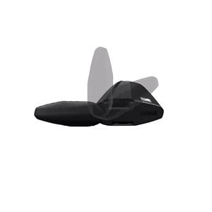 Complete THULE car roof rack system