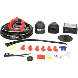 Towing Accessories, Steinhof Universal Wiring Kit with Module and 7 Pin Socket   1.8m, Steinhof