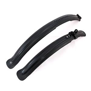 Cycling Accessories, Full Length Cycle Mudguard Set   Black, SPORT DIRECT