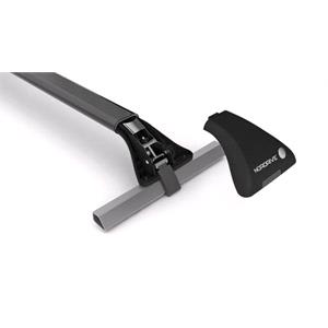 Complete set of steel roof bars, supplied with locks and keys