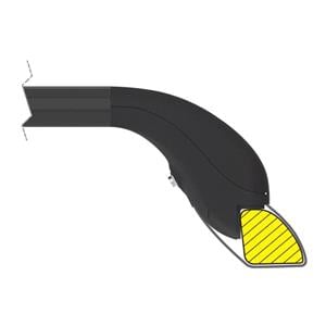 Complete set of steel roof bars, supplied with locks and keys
