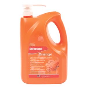 Hand Care and Cleaning, Swarfega Orange Hand Cleaner   4 Litre Pump, SWARFEGA
