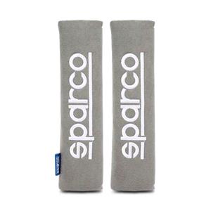 Interior Styling, Sparco Comfortable Grey Seat Belt Cover   2 Pack, 