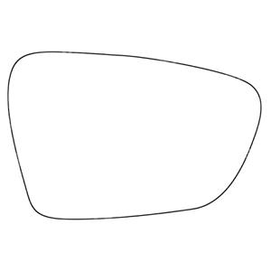 Wing Mirrors, Right Stick On Wing Mirror Glass for Kia CEE`D Sportswagon 2012 to 2016, SUMMIT
