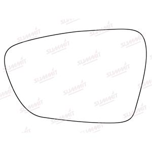 Wing Mirrors, Left Stick On Wing Mirror Glass for Kia Ceed 2012 Onwards, SUMMIT
