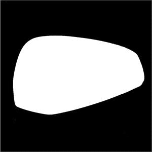 Wing Mirrors, Right Stick On Wing Mirror Glass for Audi A4 2015 Onwards, SUMMIT