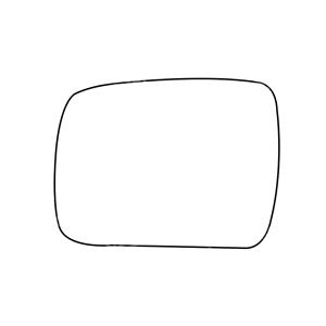 Wing Mirrors, Right Stick On Wing Mirror Glass for Landrover DISCOVERY IV 2009 to 2013, SUMMIT